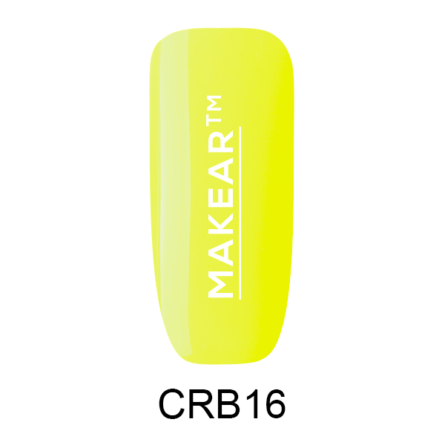 Makear Color Rubber Base Juicy CRB16 - Bahama Yellow