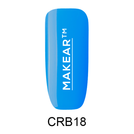 Makear Color Rubber Base Juicy nr.CRB18 - Lagoon Blue