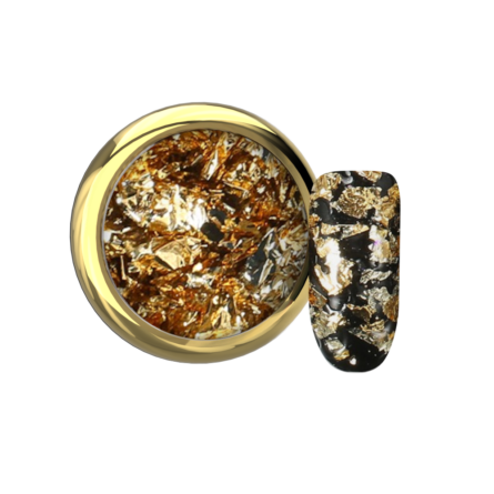 Makear Σκόνη AluFlakes Series - GoldenFever