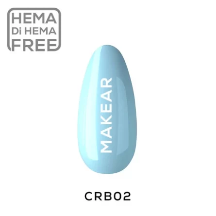 Makear Color Rubber Base Juicy nr.CRB02 - Azzure