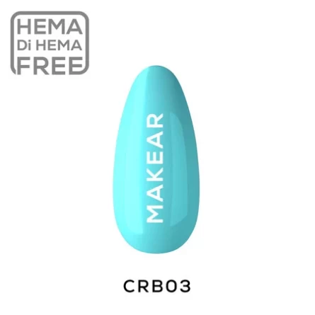 Makear Color Rubber Base Juicy nr.CRB03 - Turquise