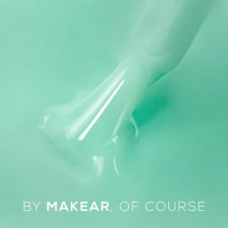 Makear Color Rubber Base Juicy nr.CRB04 - Mint - Image 3
