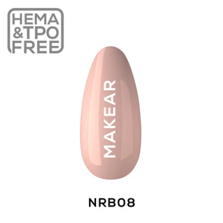 Makear Nude Rubber Base nr.NRB08 - Dark Beige