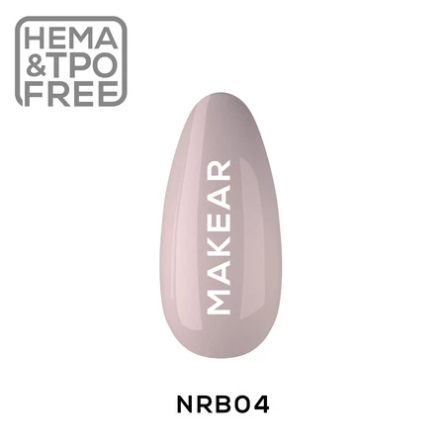 Makear Nude Rubber Base nr.NRB04 - Jelly Pink