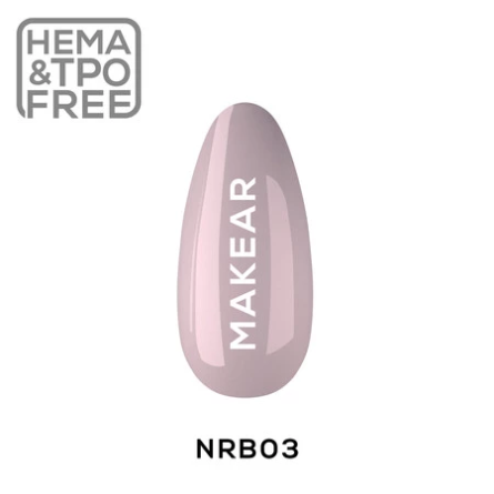 Makear Nude Rubber Base nr.NRB03 - Pudding Pink