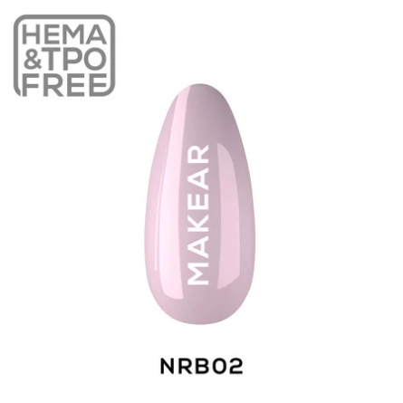 Makear Nude Rubber Base nr.NRB02 - French Pink