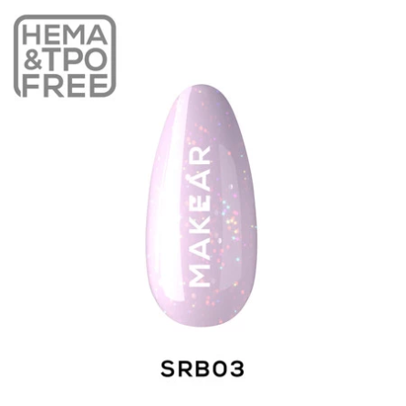 Makear Sparkling Rubber Base  - SRB03