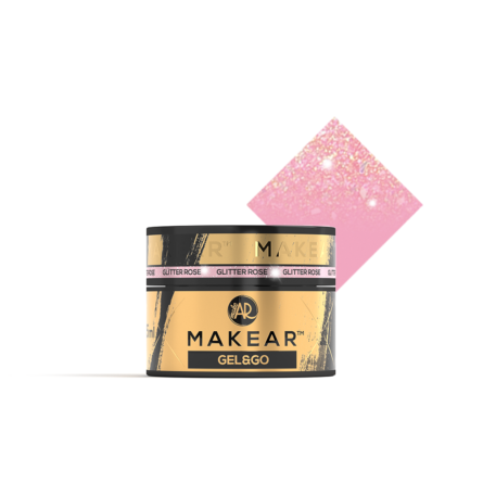 Gel & Go Glitter - Rose (15ml)