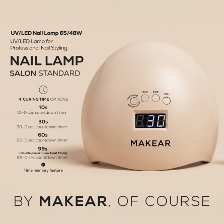 Makear Λάμπα UV 65/48W Beige