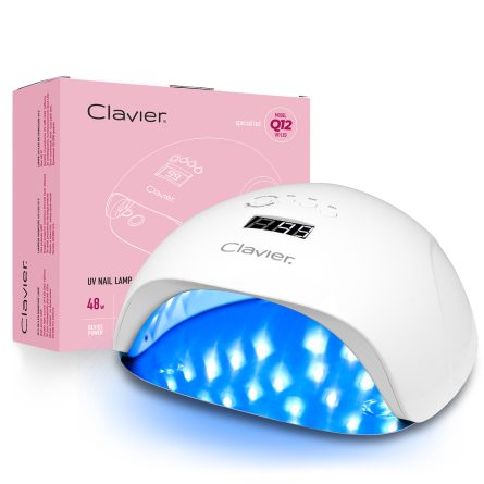 Επαγγελματική Λάμπα UV/LED Q12 48W για Νύχια – 36 LED, Dual LED, Καθρεφτιζόμενη Βάση